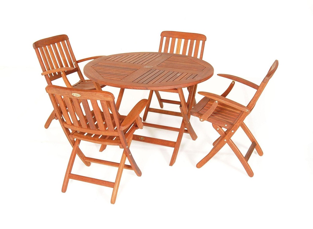 1100 Round Folding Pegu Set